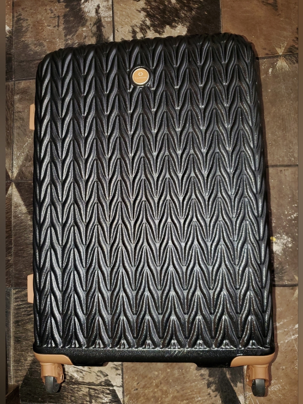 Travelhouse Hardside Suitcase Luggage TSA Lock Spinner Wheels 24" Only NWT - Picture 8 of 15